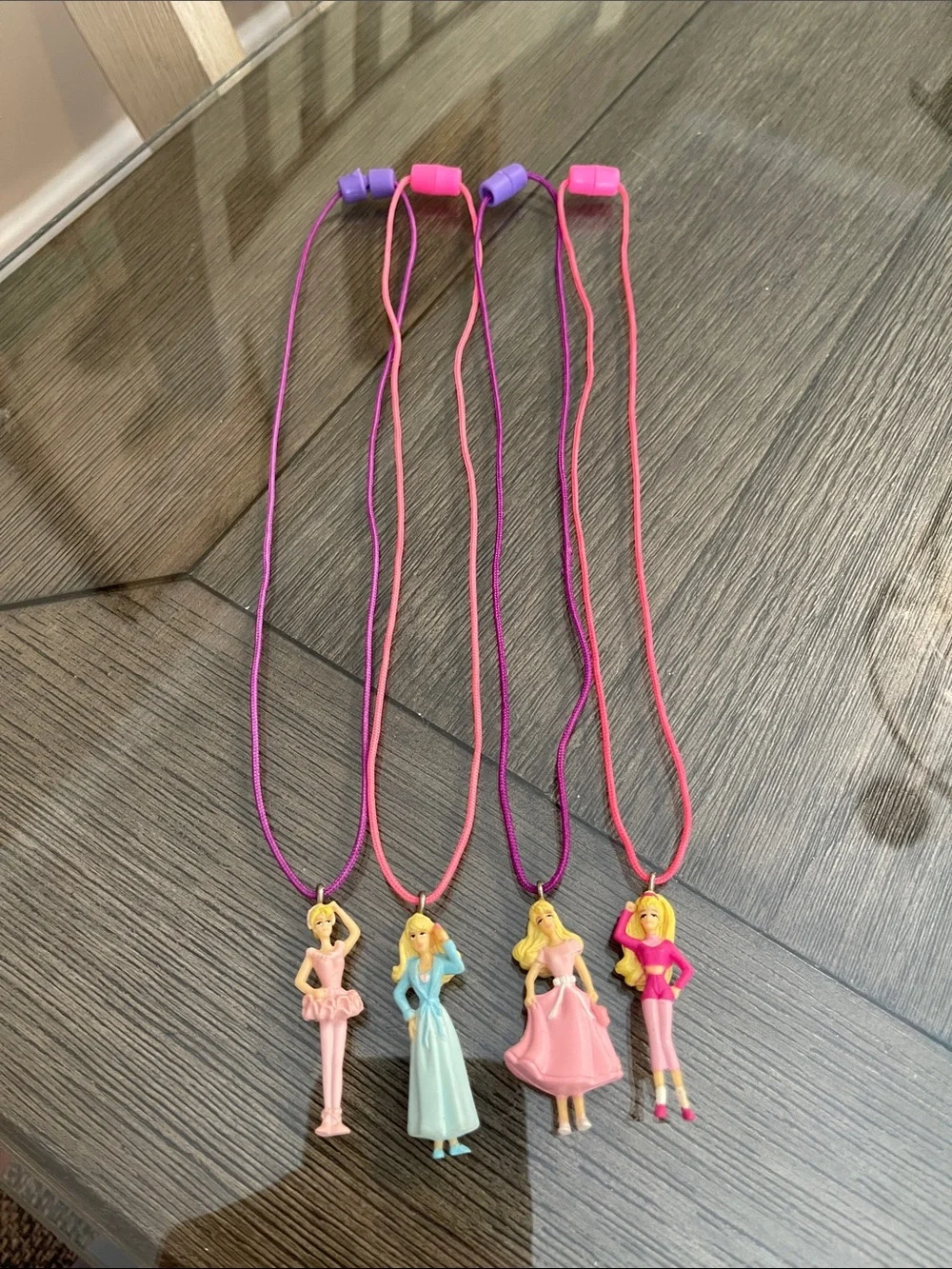 Tara Toys Barbie Party Favors 2000 Figurine Pendants or Necklaces Birthday